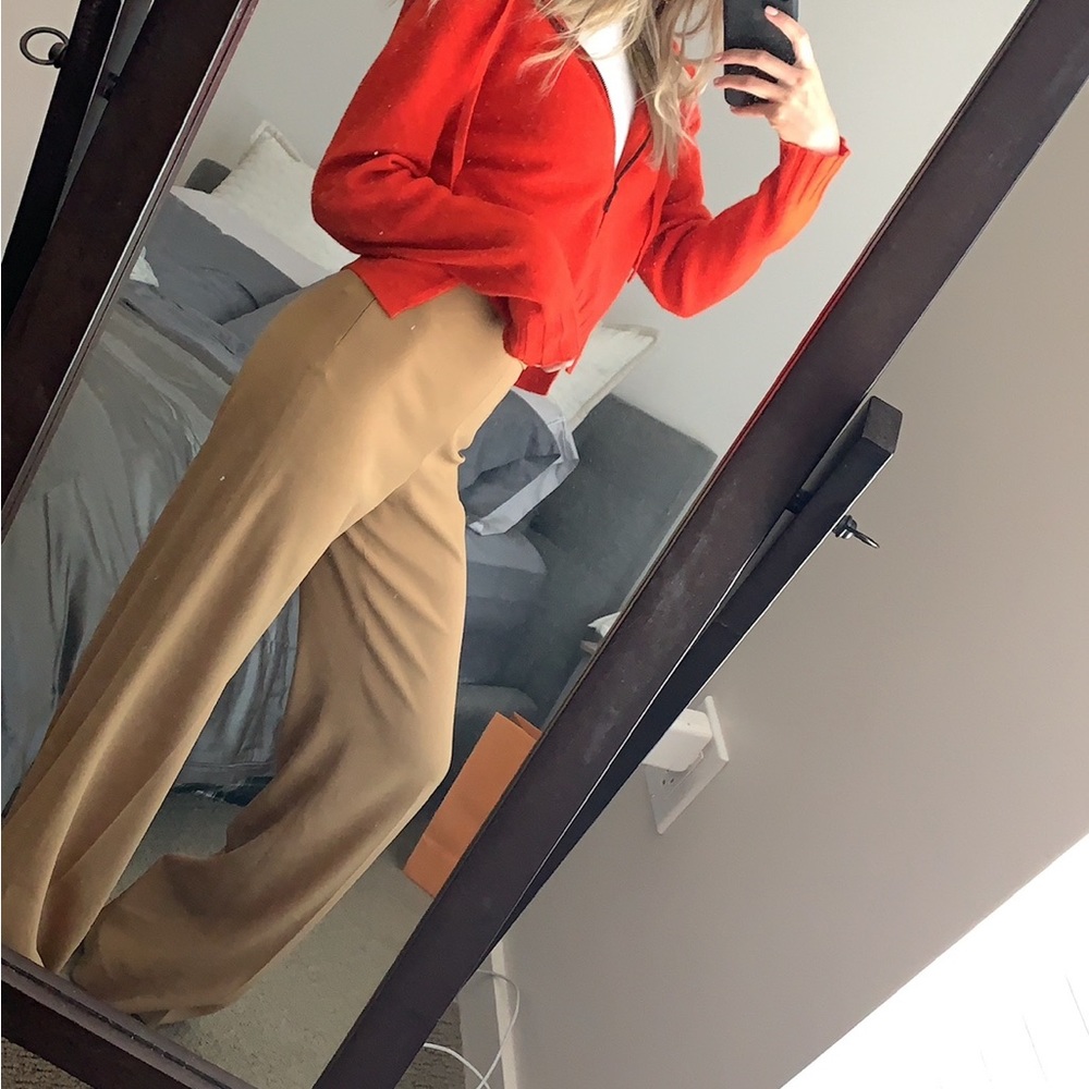 Aritzia tan trousers 00